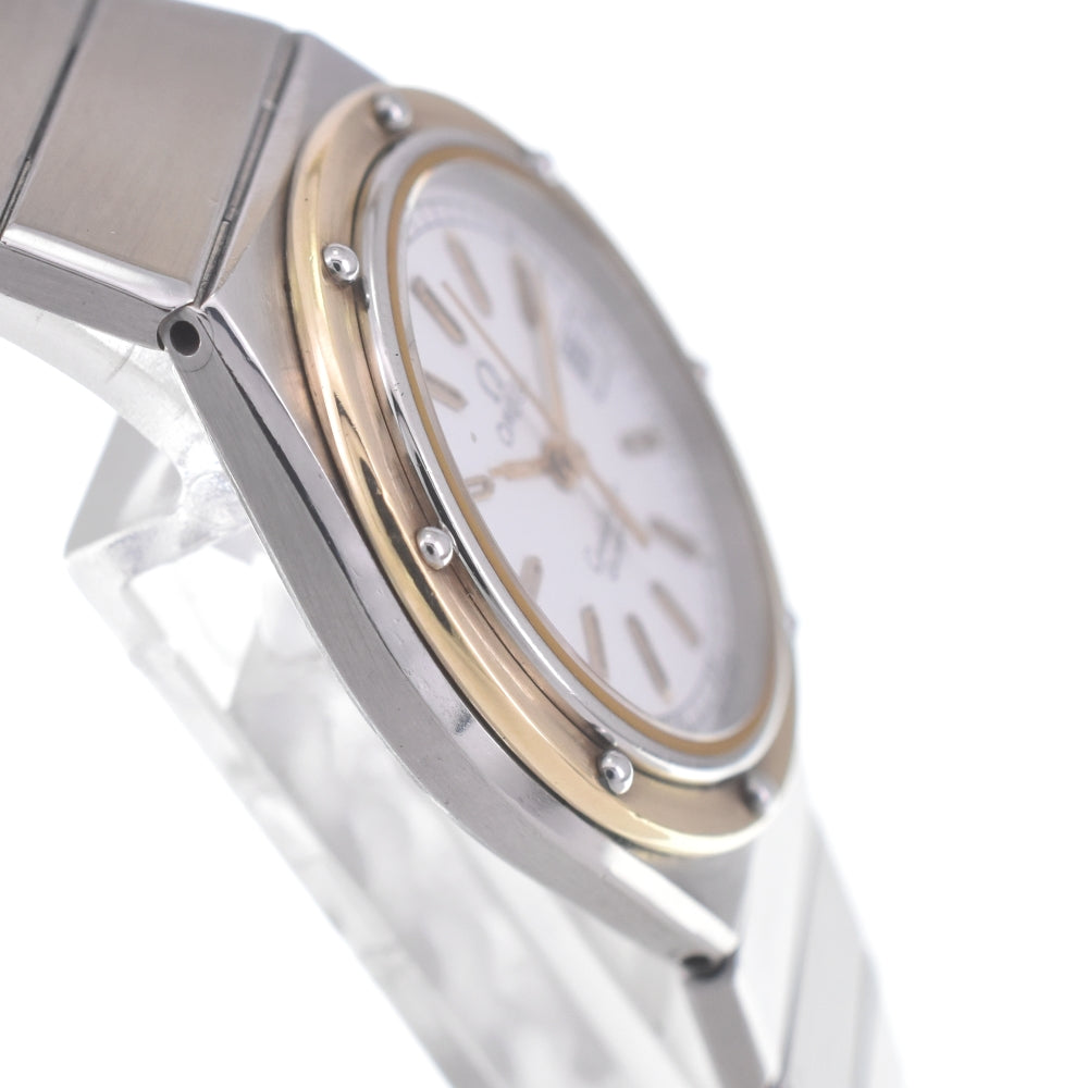 OMEGA Constellation Marine 596.0029 vintage Cal.1380 YG/Stainless Steel white Dial Quartz Ladies
 Watch P#140884