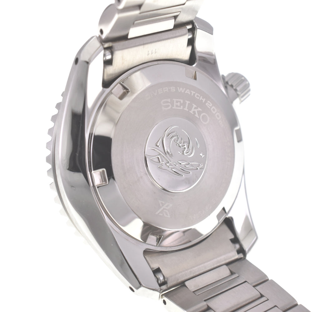 with paper SEIKO Prospex Diver Scuba SBEJ011/6R54-00D0 GMT black Dial Automatic Men's
 Watch O#140893