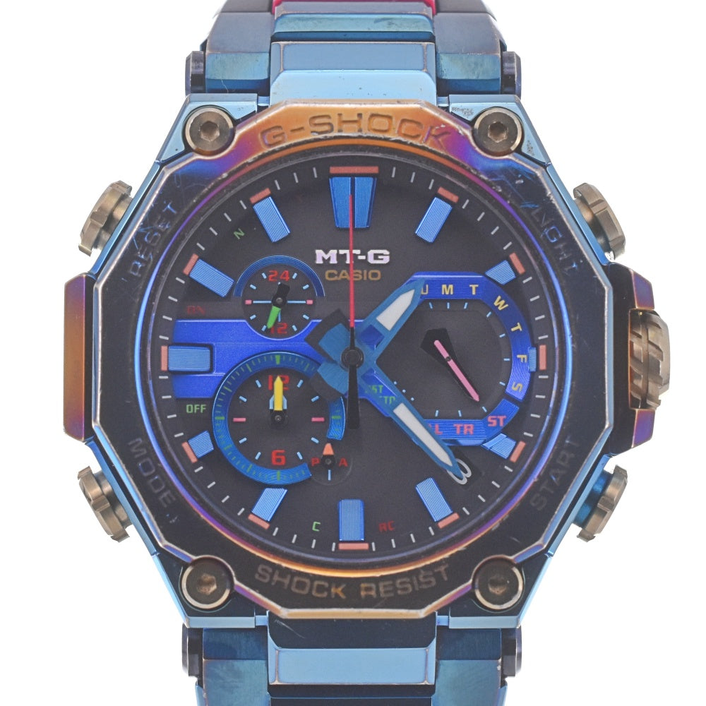 CASIO G-SHOCK Blue Phoenix MTG-B2000PH-2AJR Black / blue Dial Radio Sync Solar Men's
 Watch O#140901