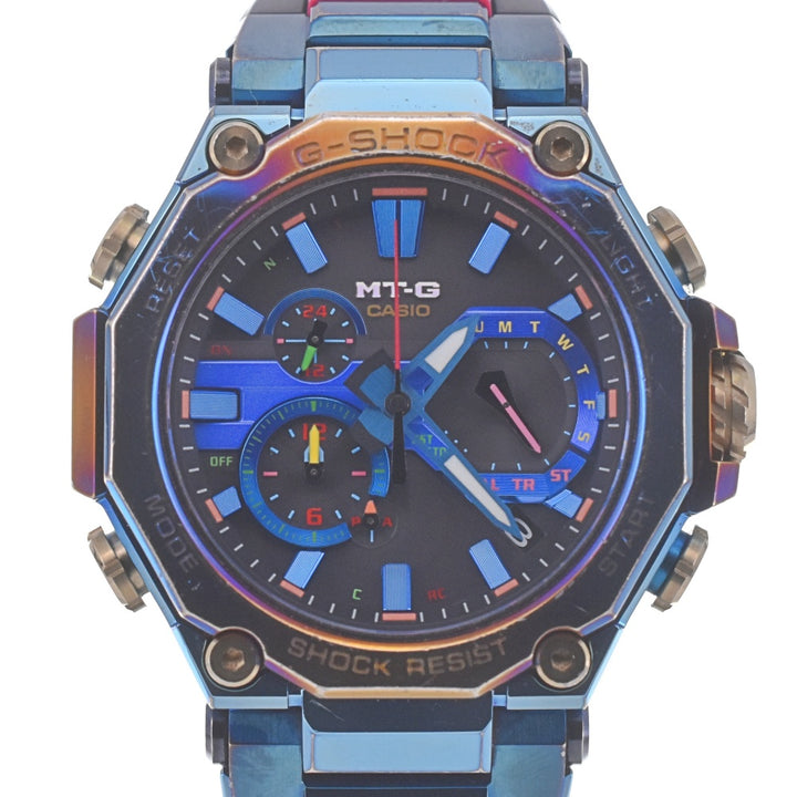 CASIO G-SHOCK Blue Phoenix MTG-B2000PH-2AJR Black / blue Dial Radio Sync Solar Men's
 Watch O#140901