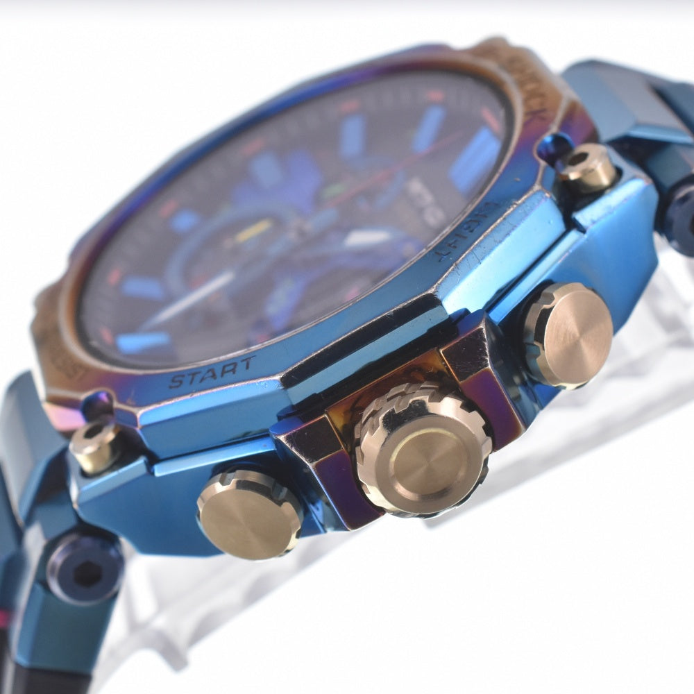 CASIO G-SHOCK Blue Phoenix MTG-B2000PH-2AJR Black / blue Dial Radio Sync Solar Men's
 Watch O#140901