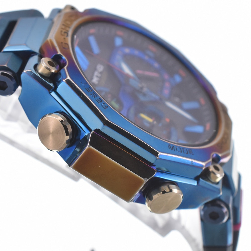 CASIO G-SHOCK Blue Phoenix MTG-B2000PH-2AJR Black / blue Dial Radio Sync Solar Men's
 Watch O#140901