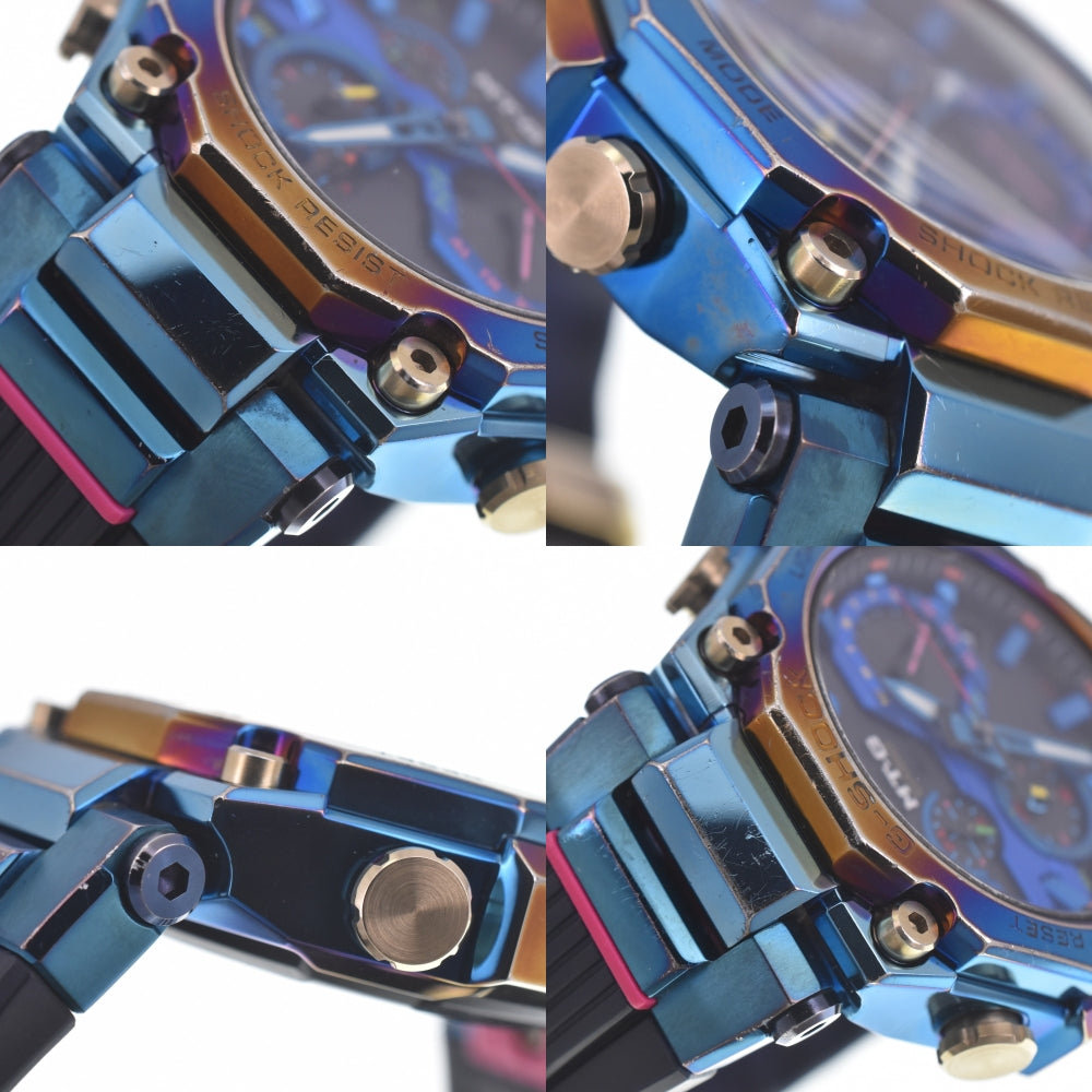 CASIO G-SHOCK Blue Phoenix MTG-B2000PH-2AJR Black / blue Dial Radio Sync Solar Men's
 Watch O#140901