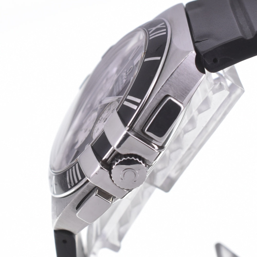 with paper OMEGA Constellation Double Eagle 1819.51.91 Chronograph Date Black / Silver Dial Automatic Men's
 Watch Q#140915