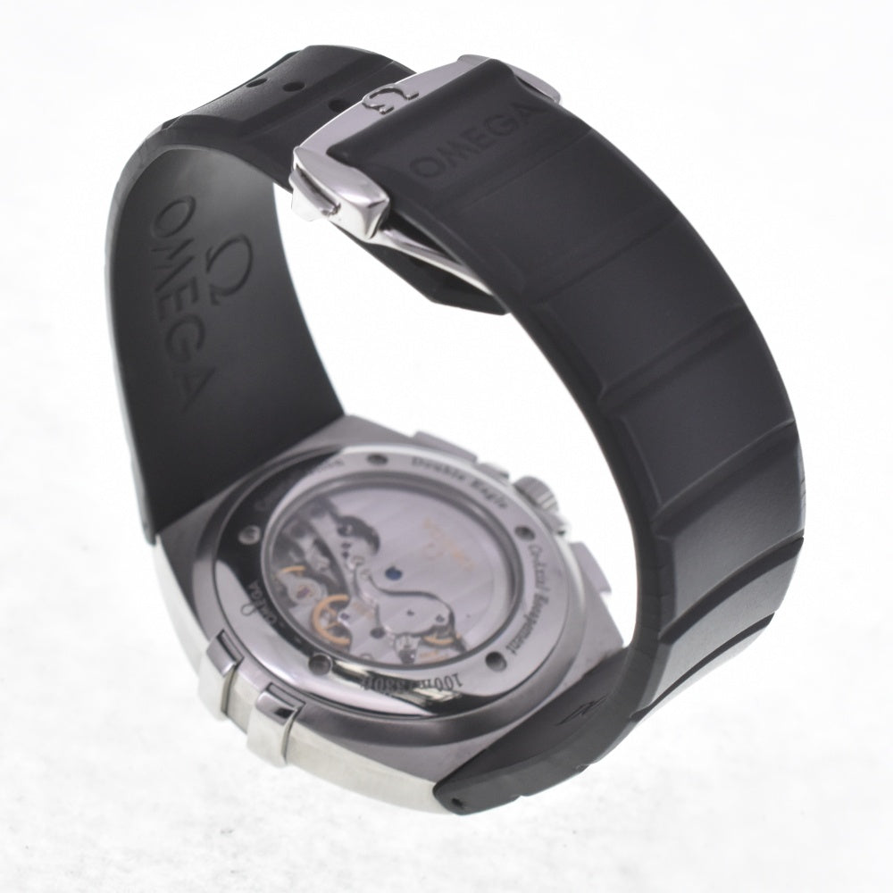 with paper OMEGA Constellation Double Eagle 1819.51.91 Chronograph Date Black / Silver Dial Automatic Men's
 Watch Q#140915