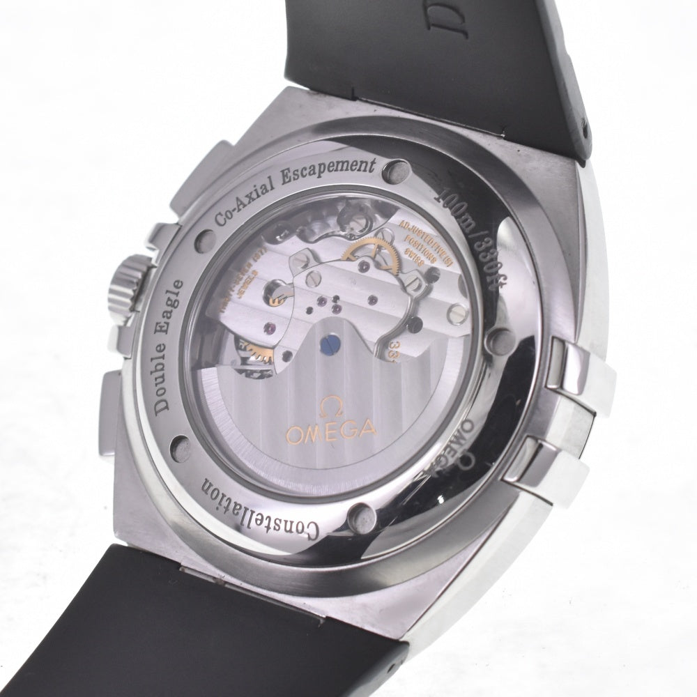 with paper OMEGA Constellation Double Eagle 1819.51.91 Chronograph Date Black / Silver Dial Automatic Men's
 Watch Q#140915