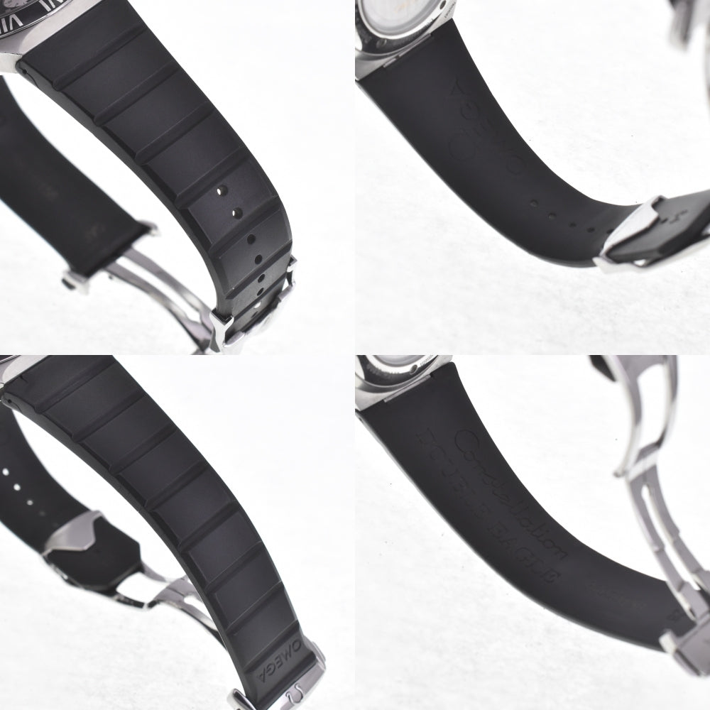 with paper OMEGA Constellation Double Eagle 1819.51.91 Chronograph Date Black / Silver Dial Automatic Men's
 Watch Q#140915