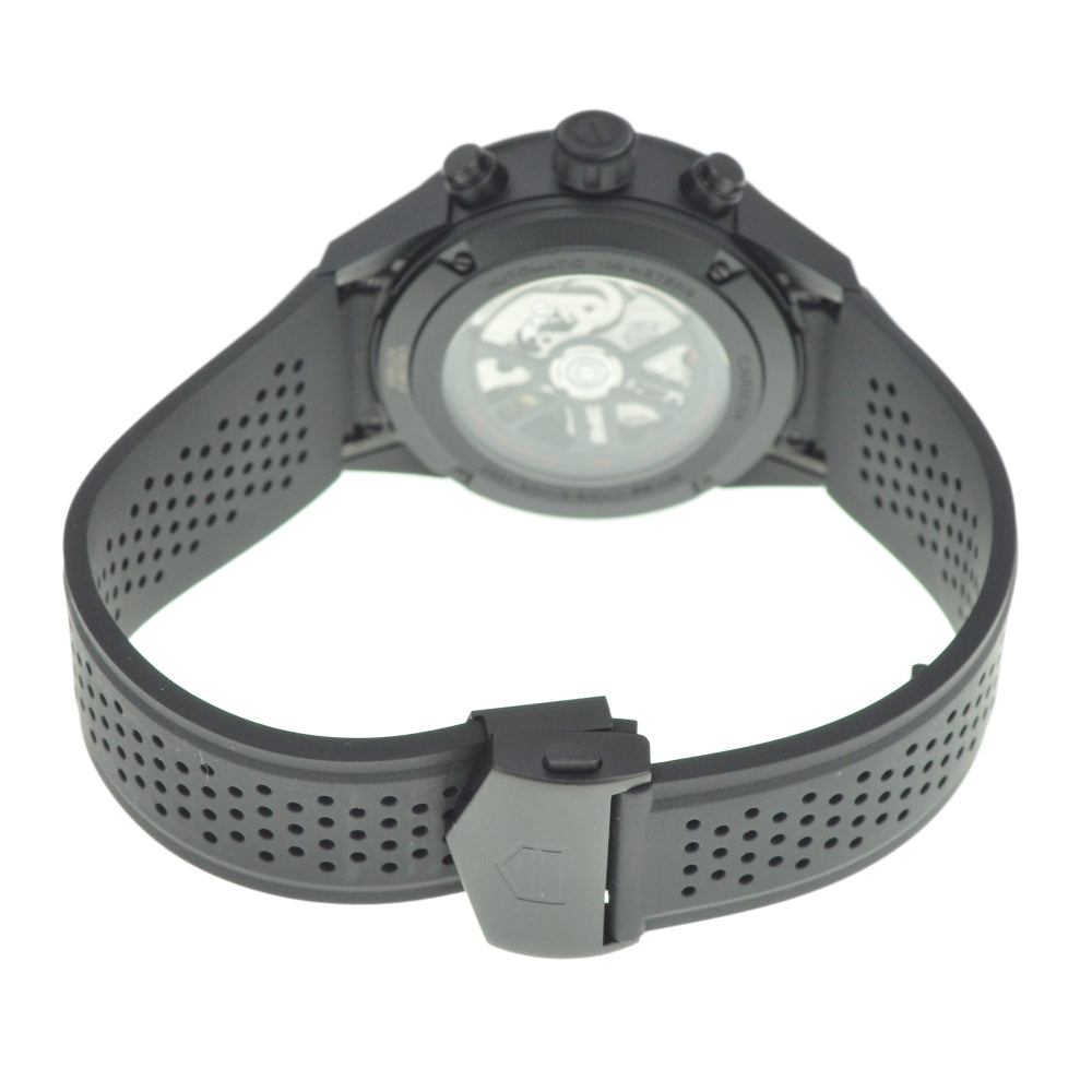 with paper TAG HEUER Carrera Caliber Heuer 02 CBG2090.FT6145 Chronograph black Dial Automatic Men's
 Watch O#140917