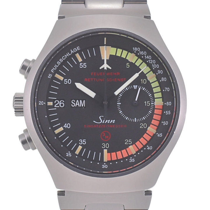 Sinn EZM4 157.12618 Chronograph black Dial Automatic Men's
 Watch P#140921