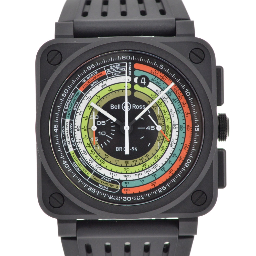Bell＆Ross Instrument R0394-SW-CE/SRB Multimeter Limited to 500 pieces worldwide Black / Multi Dial Automatic Men's
 Watch O#140926