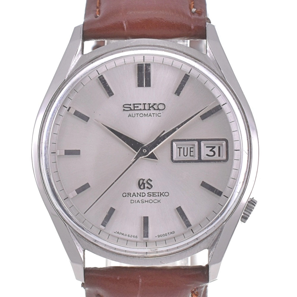 SEIKO Grand Seiko 6246-9001 vintage Day date Silver Dial Automatic Men's
 Watch P#140928