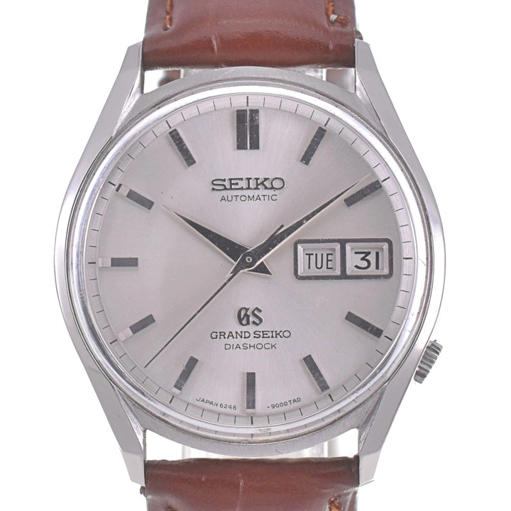 SEIKO Grand Seiko 6246-9001 vintage Day date Silver Dial Automatic Men's
 Watch P#140928