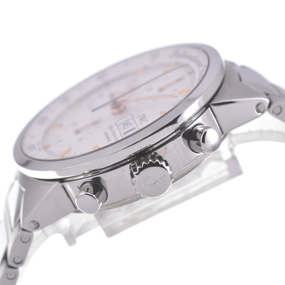 IWC SCHAFFHAUSEN GST IW370713 Chronograph Silver Dial Automatic Men's
 Watch R#141001
