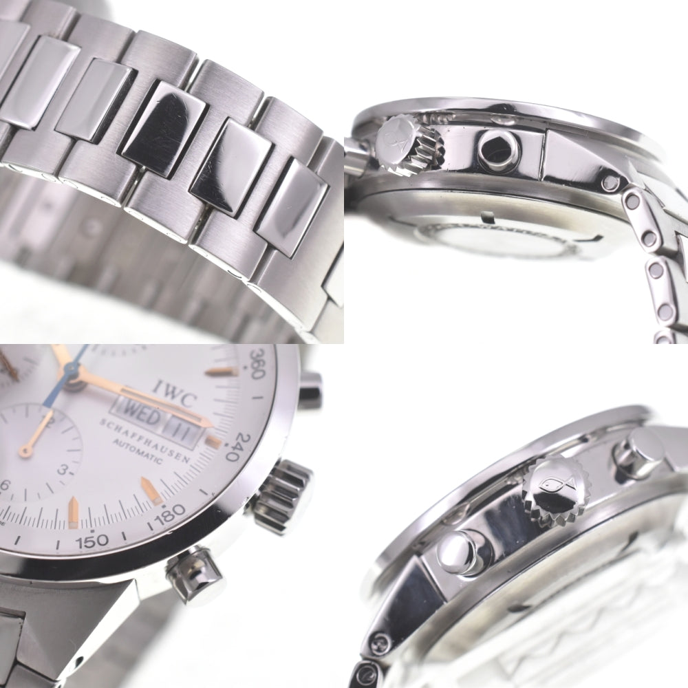 IWC SCHAFFHAUSEN GST IW370713 Chronograph Silver Dial Automatic Men's
 Watch R#141001