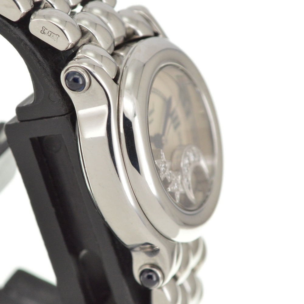 Chopard Happy sports 27/8250-23 Moon star White shell Dial Quartz Ladies
 Watch Q#141005