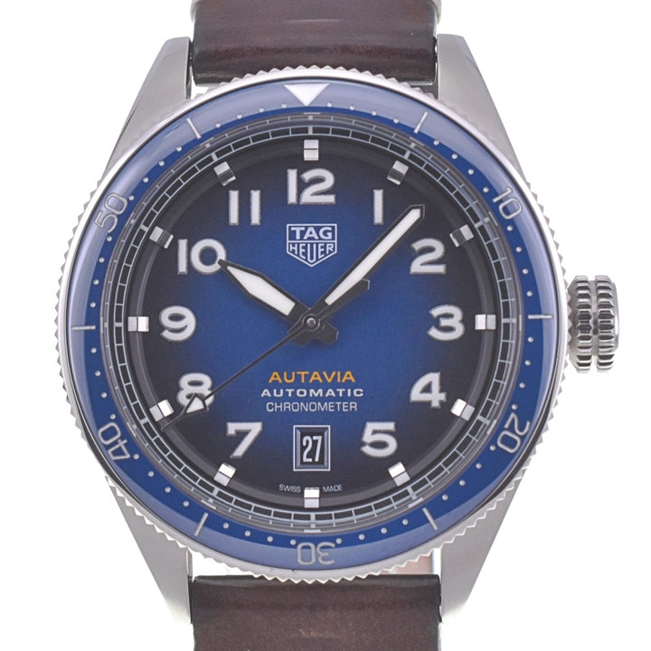 with paper TAG HEUER Otavia WBE5116 Caliber 5 blue Dial Automatic Men's
 Watch Q#141008