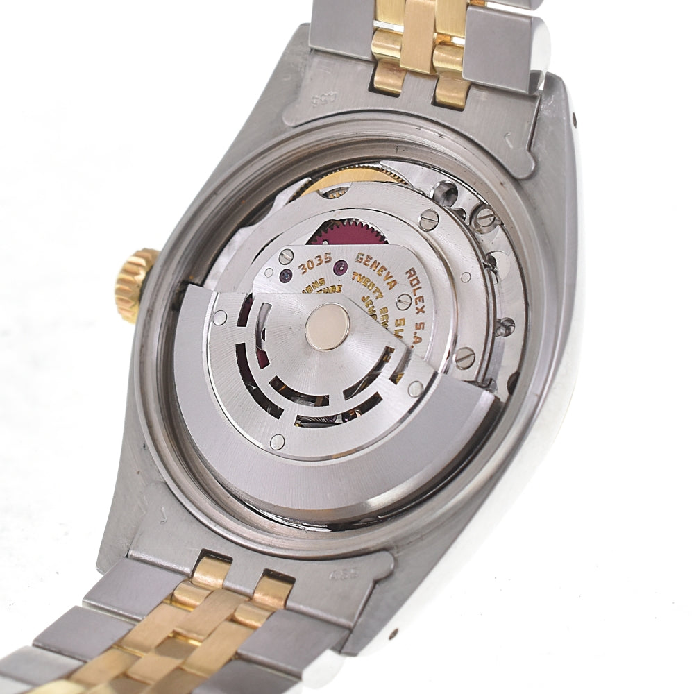 ROLEX Oyster Perpetual DATEJUST Ｒef.16013 Stainless Steel/YG Cal.3035 gold Dial Automatic Men's
 Watch Q#141015