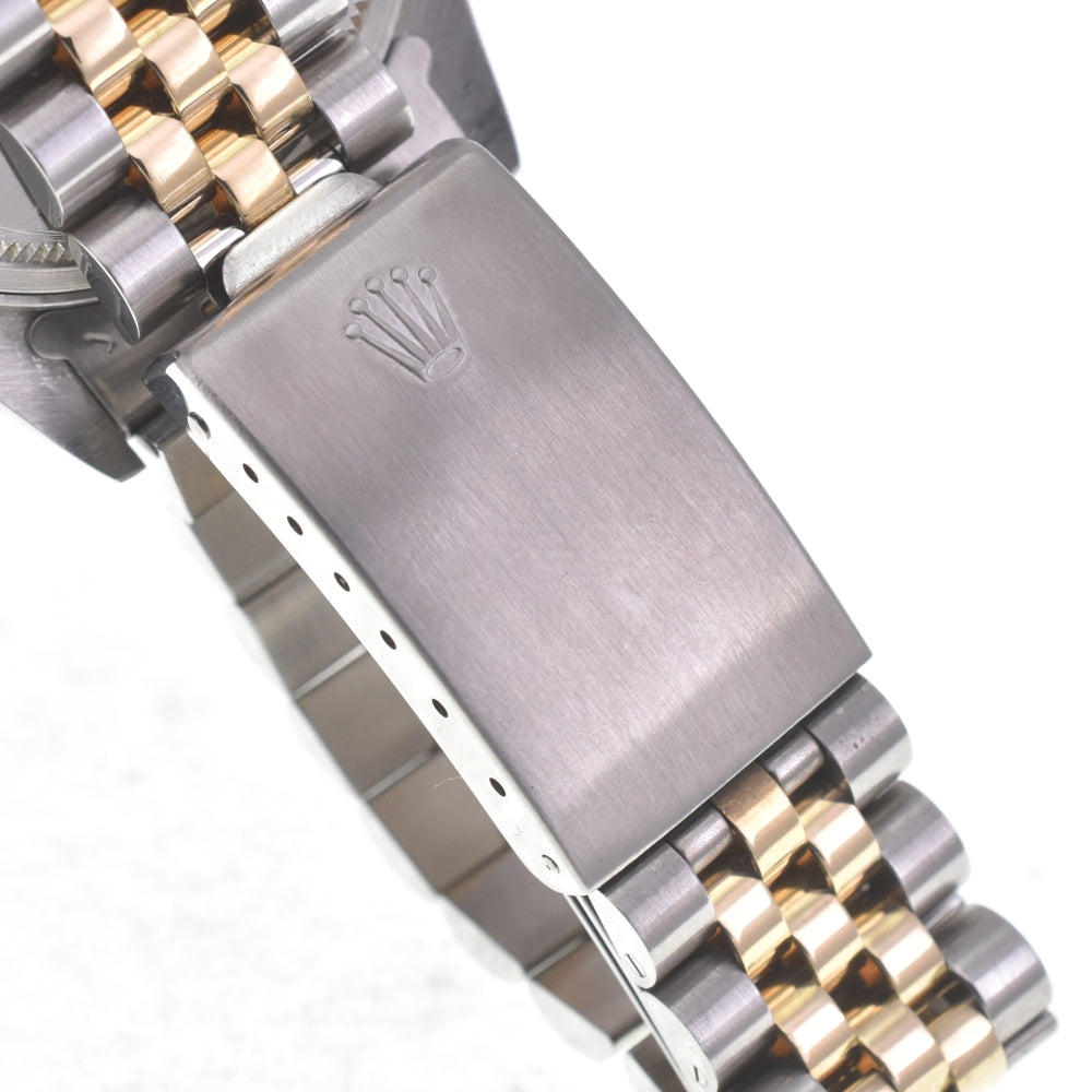 ROLEX Oyster Perpetual DATEJUST Ｒef.16013 Stainless Steel/YG Cal.3035 gold Dial Automatic Men's
 Watch Q#141015