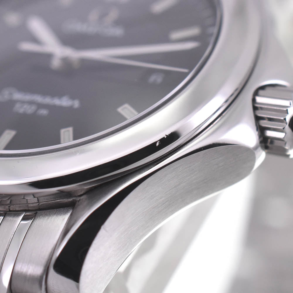 with paper OMEGA Seamaster 120M 2571.52 Date black Dial Quartz Ladies
 Watch Q#141019