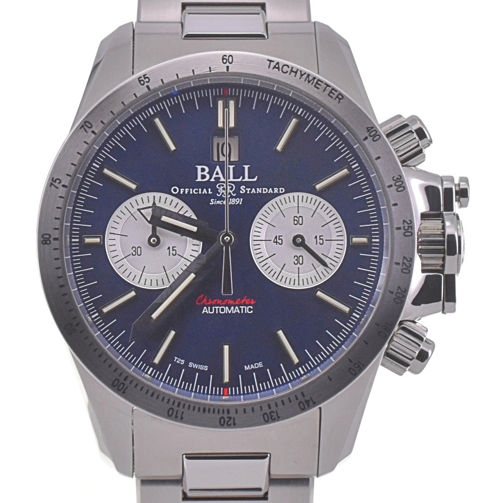 with paper BALLWATCH Engineer Hydrocarbon Racer CM2198C-S2CJ-BE Chronograph blue Dial Automatic Men's
 Watch C#142028