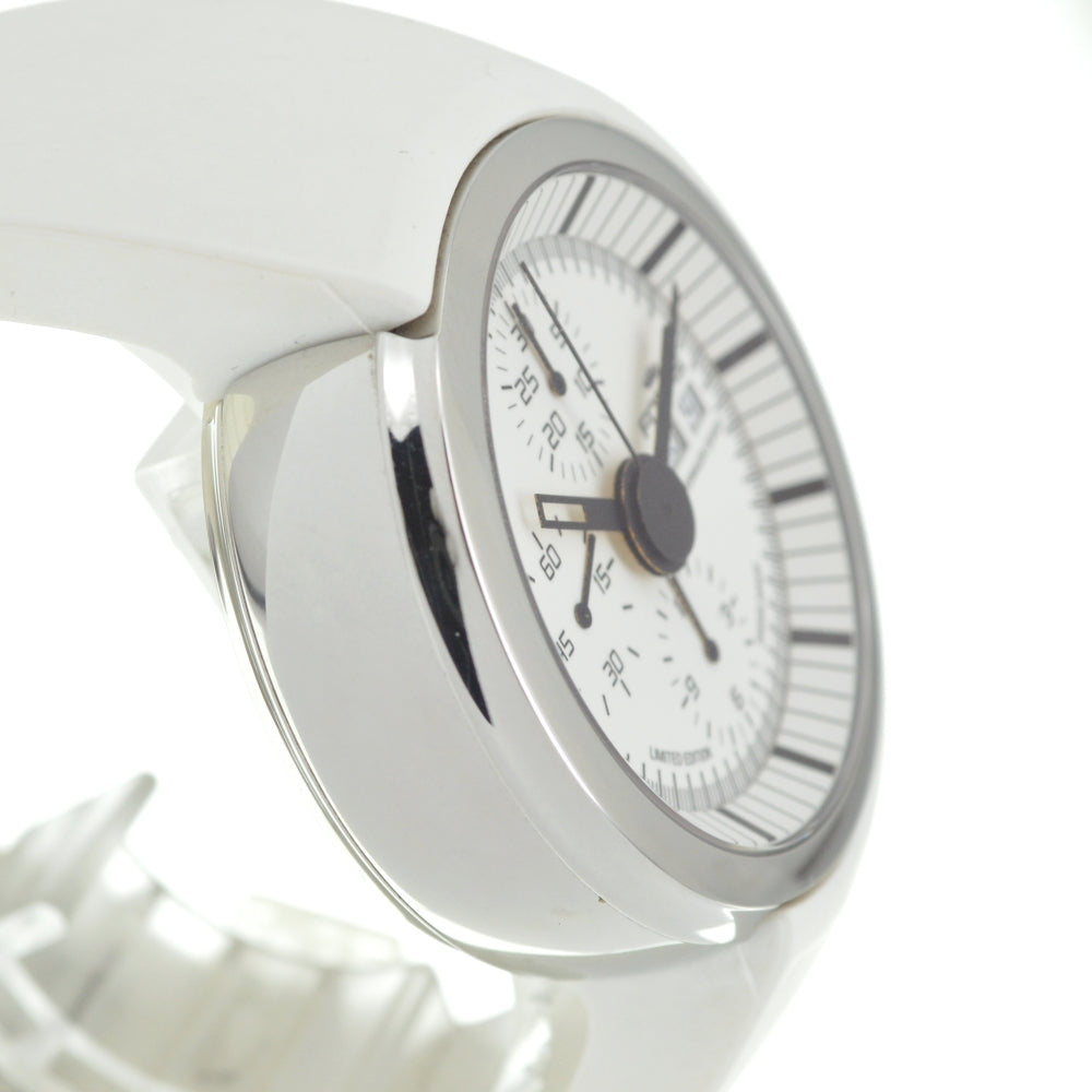 with paper FORTIS Volkswagen Space Leader 661.20.141 Chronograph white Dial Automatic Men's
 Watch O#141046