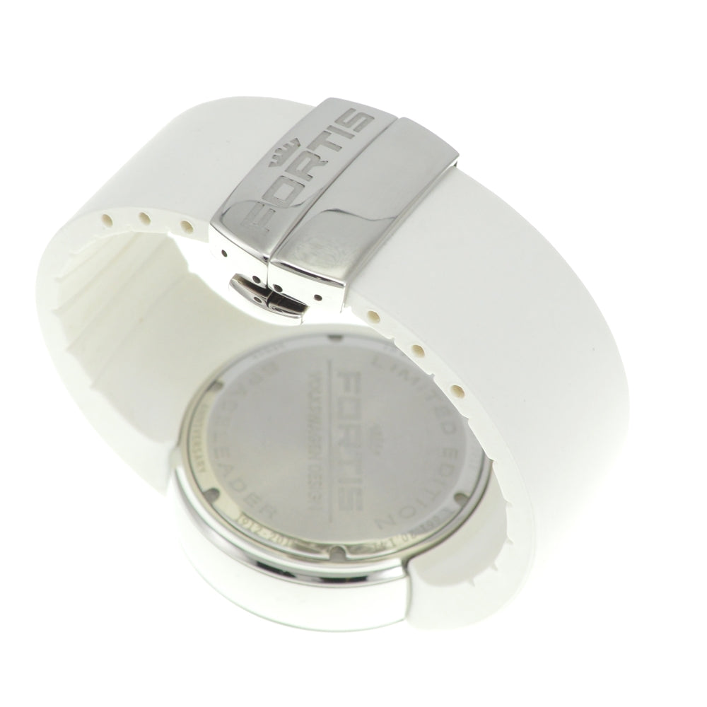 with paper FORTIS Volkswagen Space Leader 661.20.141 Chronograph white Dial Automatic Men's
 Watch O#141046