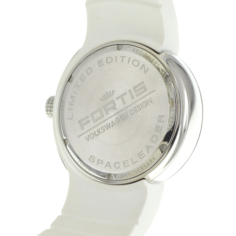 with paper FORTIS Volkswagen Space Leader 661.20.141 Chronograph white Dial Automatic Men's
 Watch O#141046