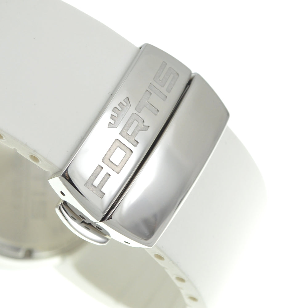 with paper FORTIS Volkswagen Space Leader 661.20.141 Chronograph white Dial Automatic Men's
 Watch O#141046