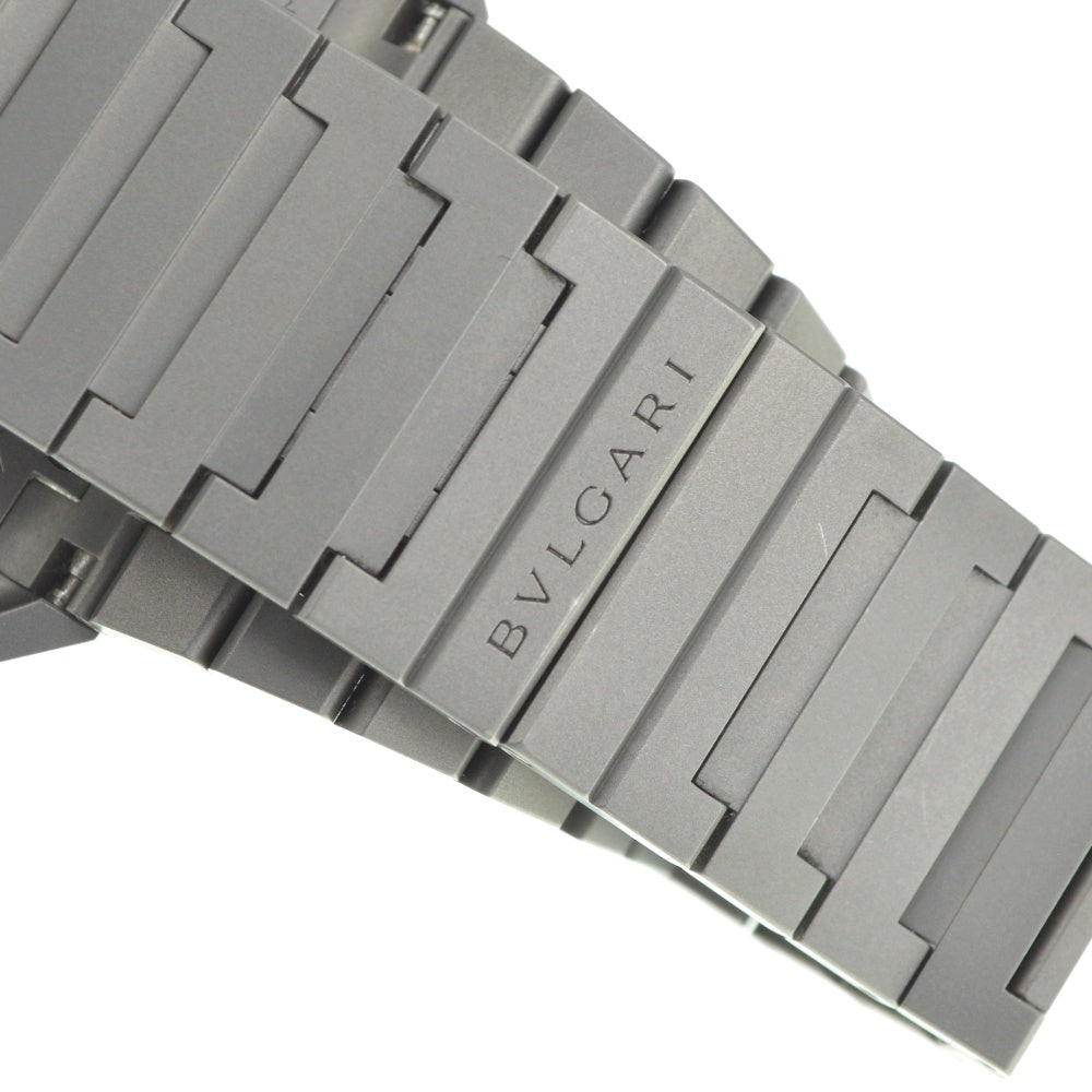 with paper BVLGARI Octo Finissimo SAP103245/BGO40TXT Tadao Ando x Bvlgari Limited to 200 pieces worldwide gray Dial Automatic Men's
 Watch P#141047