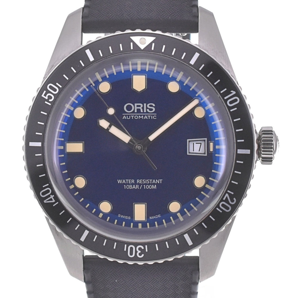 with paper ORIS Divers 65 01 733 7720 4055-07 5 21 28FC Date blue Dial Automatic Men's
 Watch P#141052