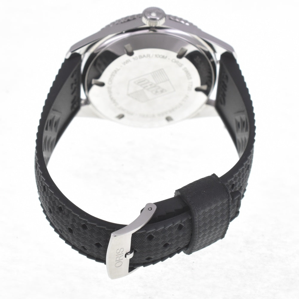 with paper ORIS Divers 65 01 733 7720 4055-07 5 21 28FC Date blue Dial Automatic Men's
 Watch P#141052