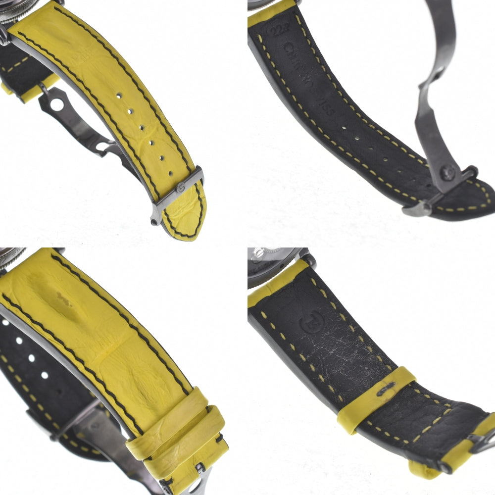 with paper Chronoswiss Flying Ground Regulator CH-6725-BKBK Limited to 15 pieces worldwide black Dial Hand Winding Men's
 Watch P#141055