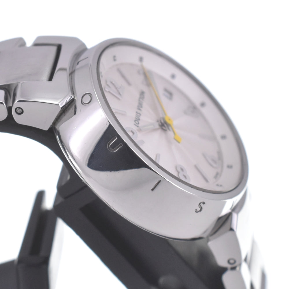 with paper LOUIS VUITTON Tambour Q121K Monogram Silver Dial Quartz Ladies
 Watch P#141057