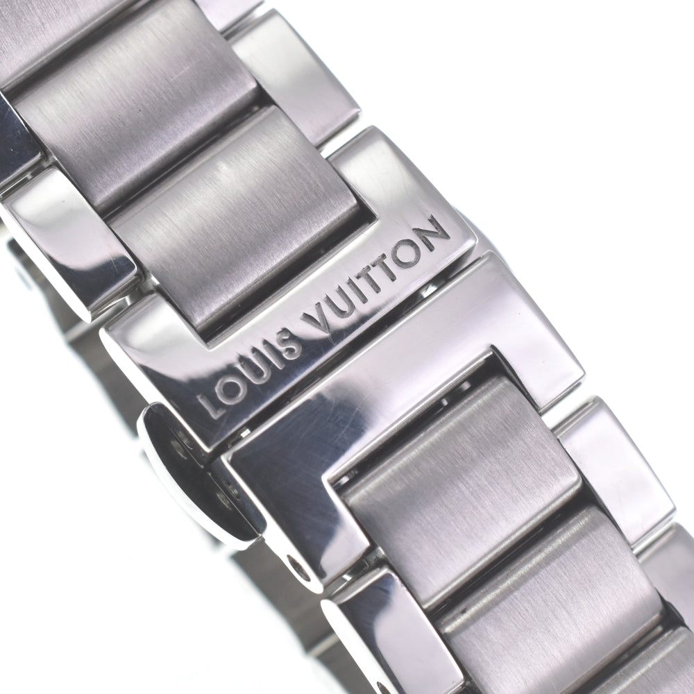 with paper LOUIS VUITTON Tambour Q121K Monogram Silver Dial Quartz Ladies
 Watch P#141057
