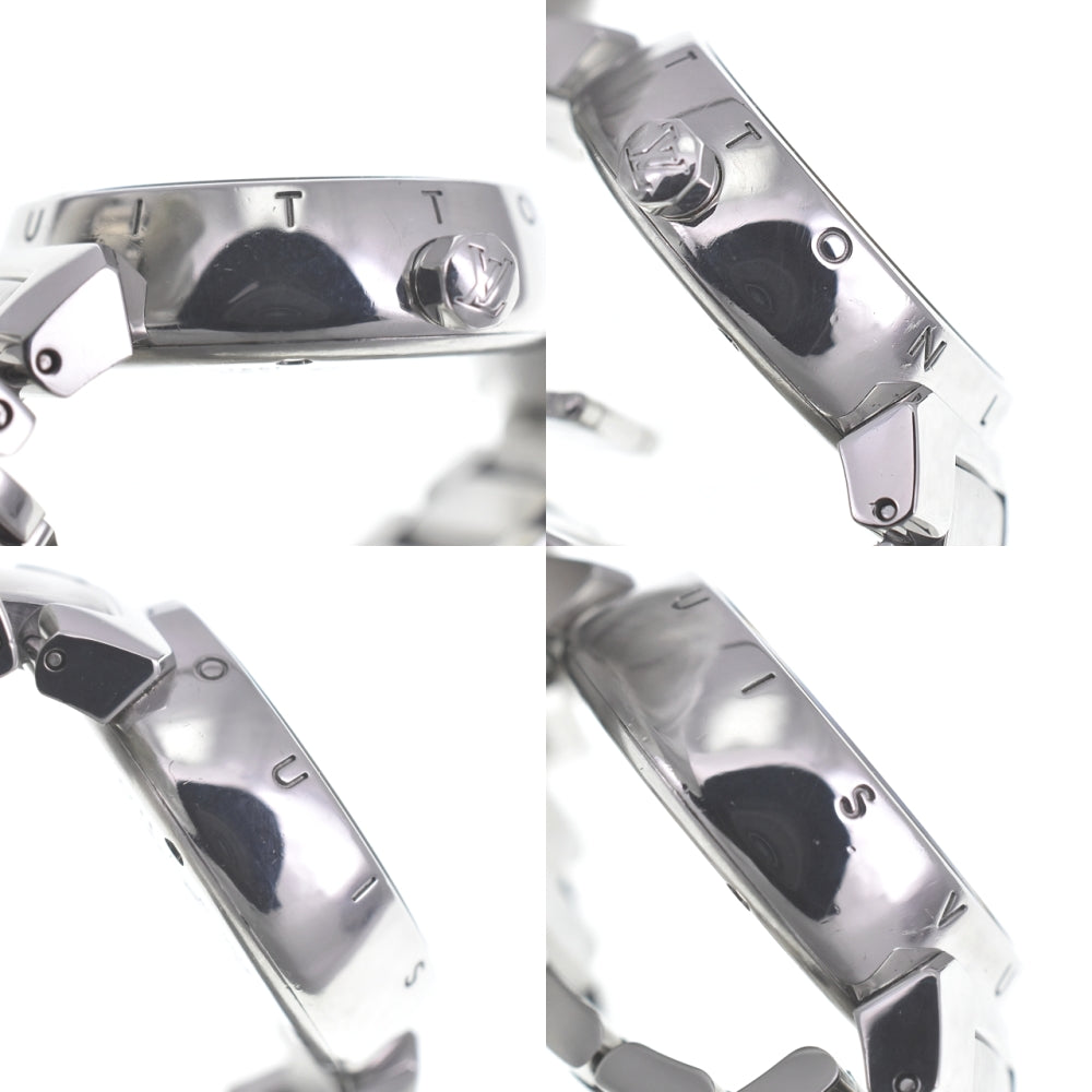 with paper LOUIS VUITTON Tambour Q121K Monogram Silver Dial Quartz Ladies
 Watch P#141057