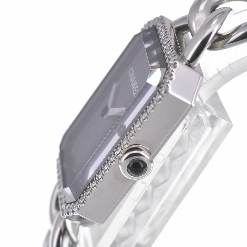 with paper CHANEL Premiere H3254 Diamond Bezel black Dial Quartz Ladies
 Watch P#141058