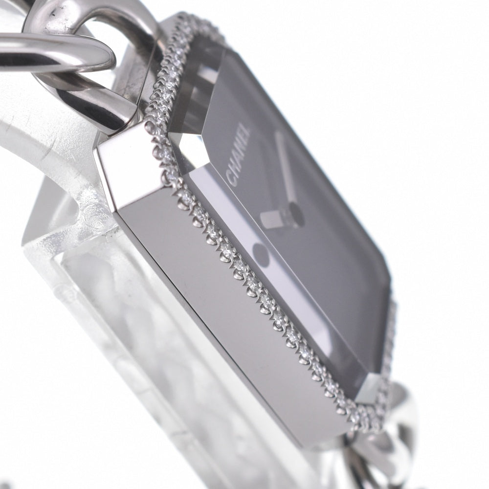 with paper CHANEL Premiere H3254 Diamond Bezel black Dial Quartz Ladies
 Watch P#141058