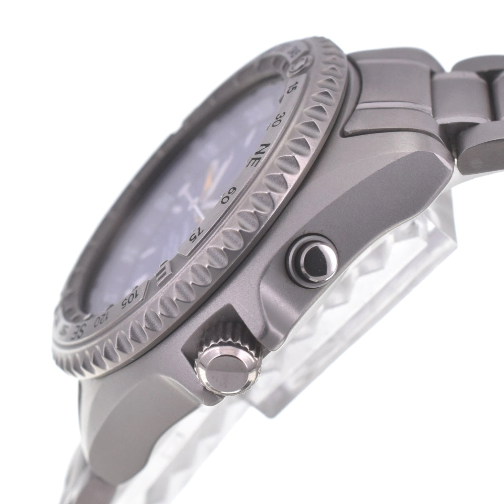 SEIKO Landmaster Transporter Adventure Mitsuro Ohba model SBCW009 Kinetic blue Dial Auto quartz Men's
 Watch Q#141065