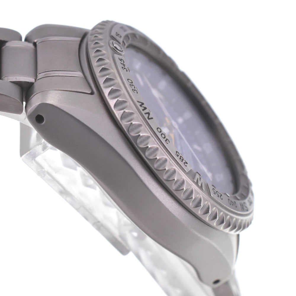 SEIKO Landmaster Transporter Adventure Mitsuro Ohba model SBCW009 Kinetic blue Dial Auto quartz Men's
 Watch Q#141065