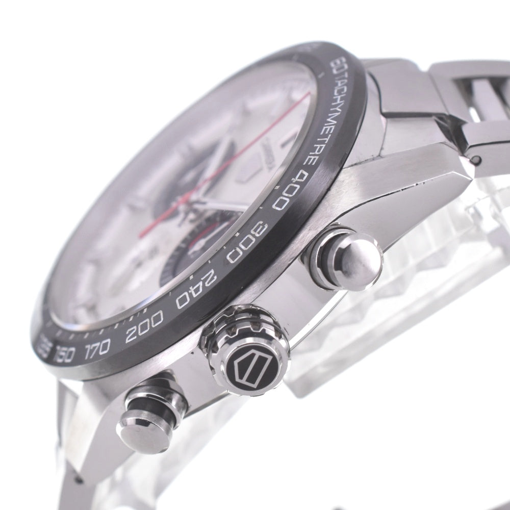 TAG HEUER Carrera Sport Chronograph 160th Anniversary CBN2A1D.BA0643 Silver / Black Dial Automatic Men's
 Watch R#141072