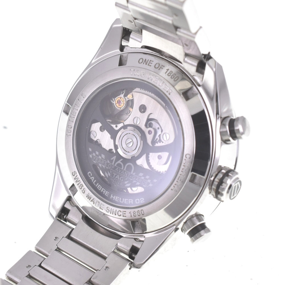 TAG HEUER Carrera Sport Chronograph 160th Anniversary CBN2A1D.BA0643 Silver / Black Dial Automatic Men's
 Watch R#141072