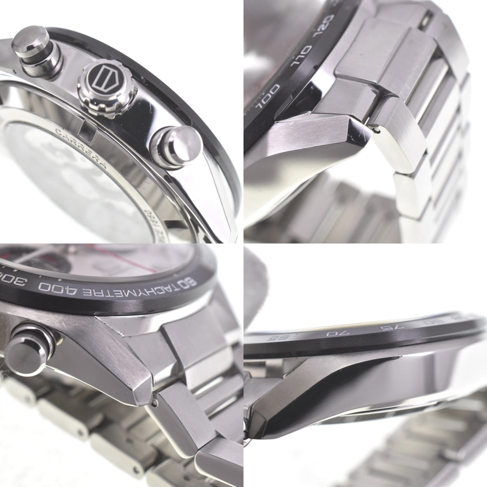 TAG HEUER Carrera Sport Chronograph 160th Anniversary CBN2A1D.BA0643 Silver / Black Dial Automatic Men's
 Watch R#141072