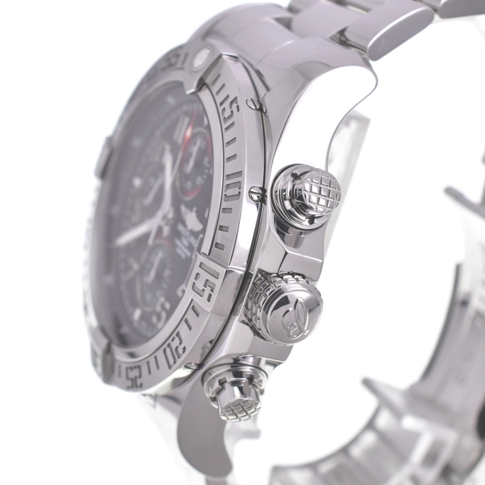 BREITLING Super Avenger II A13371 Chronograph black Dial Automatic Men's
 Watch Q#141080