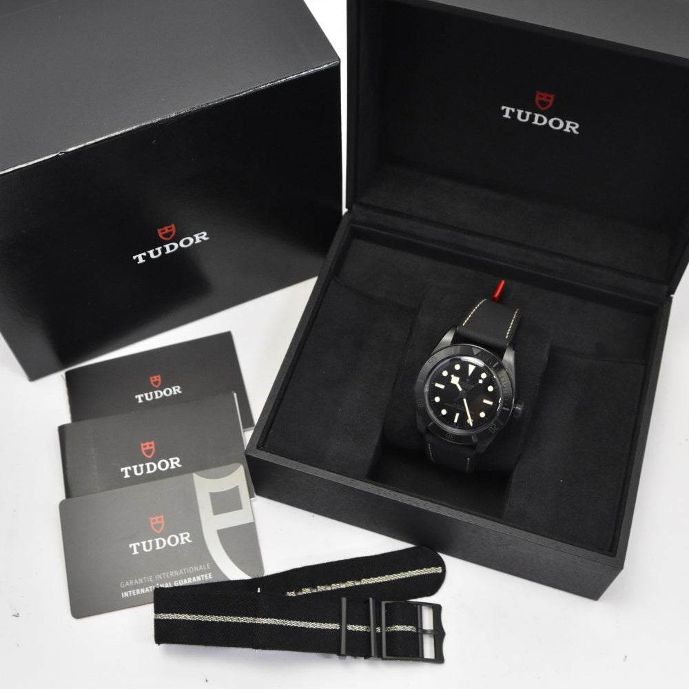with paper TUDOR Heritage Black Bay 79210CNU black Dial Automatic Men's
 Watch P#141092