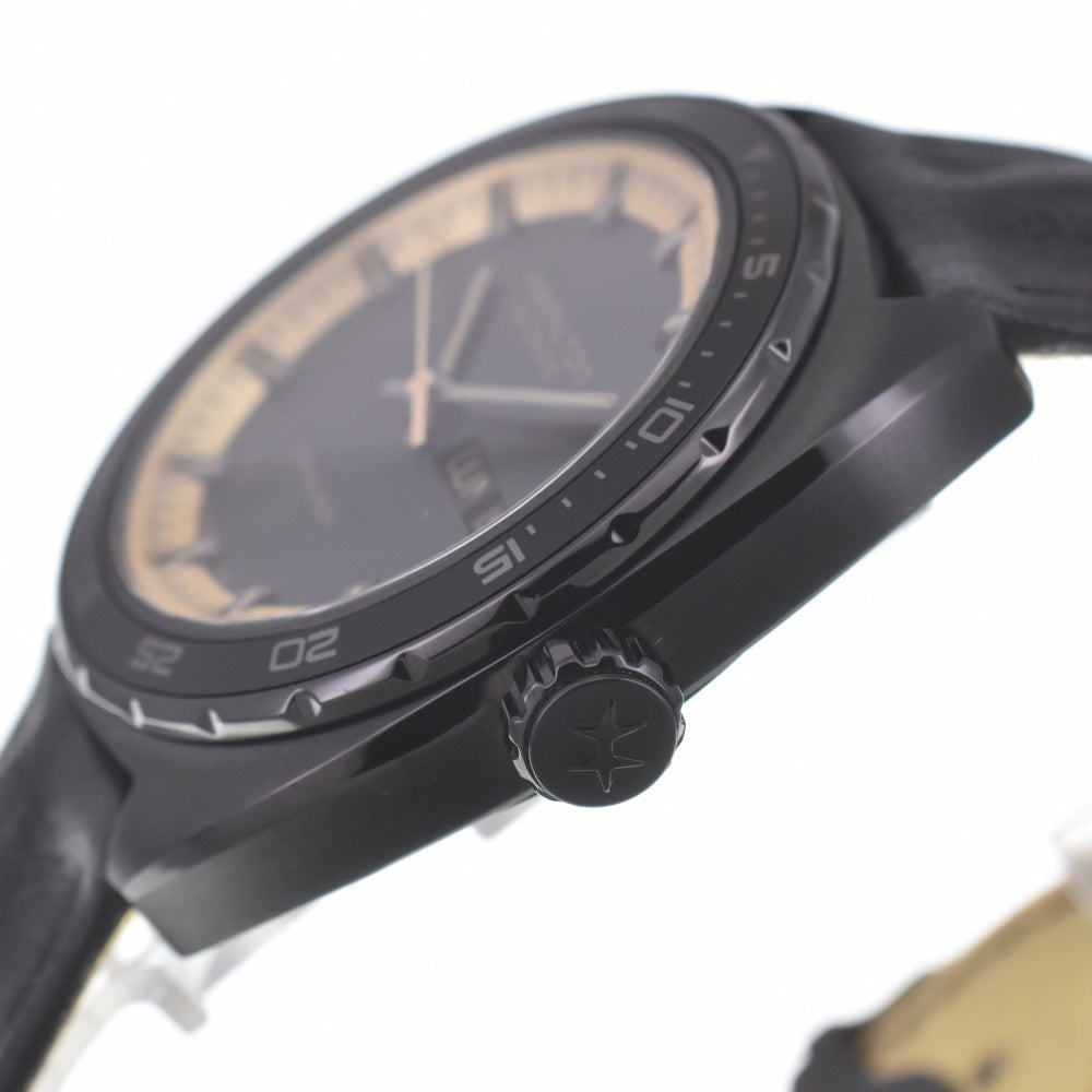 with paper HAMILTON American Classic Pan Euro PVD H354250 Black / gold Dial Automatic Men's
 Watch P#141123