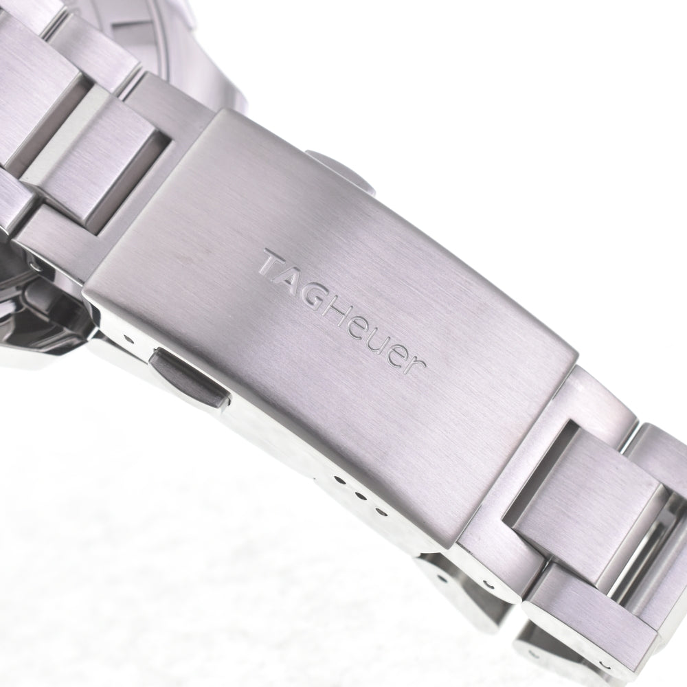 TAG HEUER Aqua racer CAY1110-0 Chronograph Date black Dial Quartz Men's
 Watch Q#141129