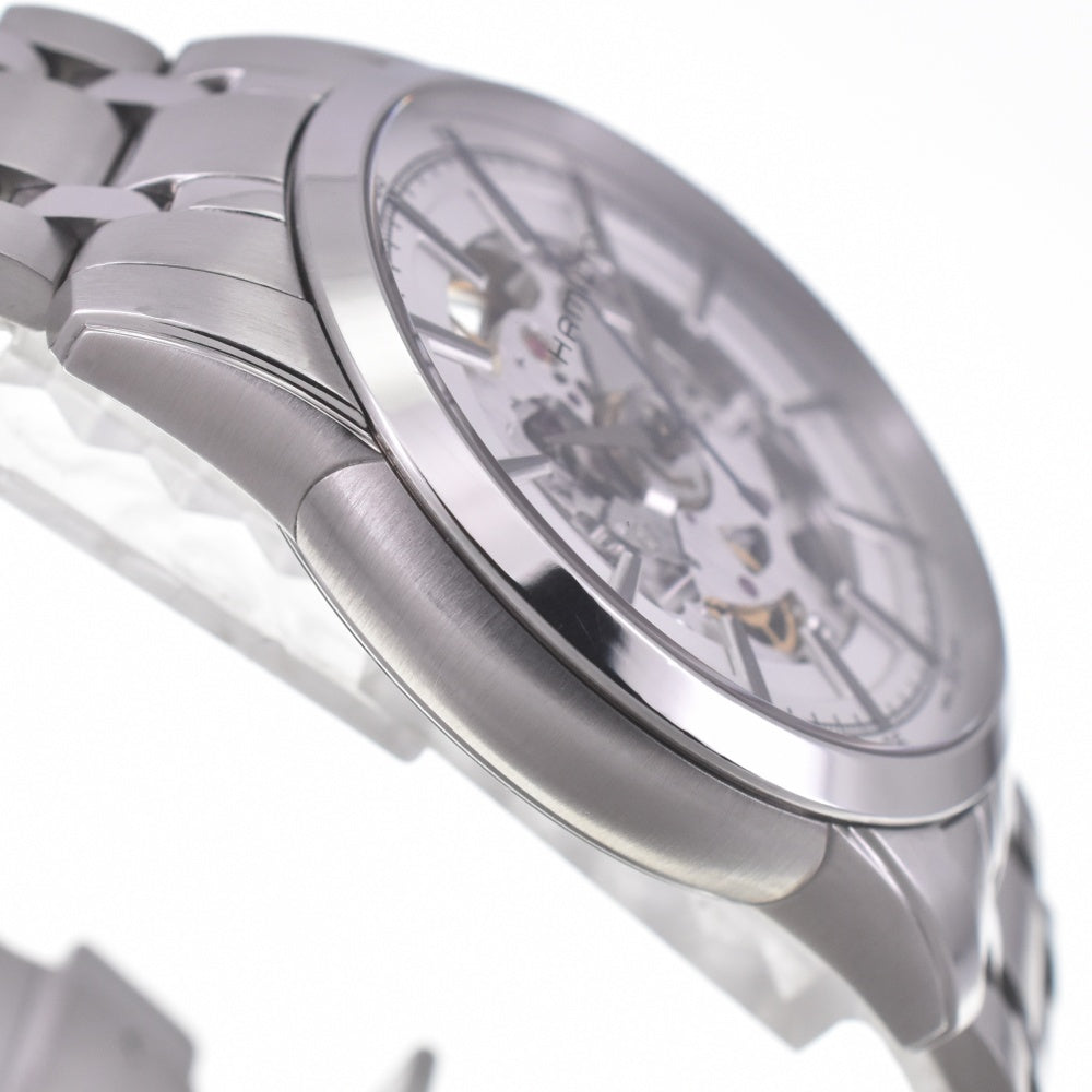 with paper HAMILTON american classic railroad H406550 skeleton Dial Automatic Men's
 Watch Q#141152