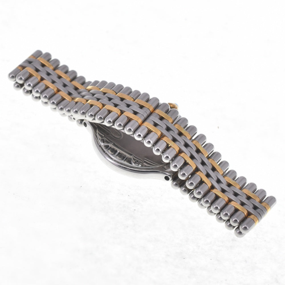 CARTIER Must21 W10051F4 Stainless Steel/Gold Plated Ivory Dial Quartz Ladies
 Watch Q#141165