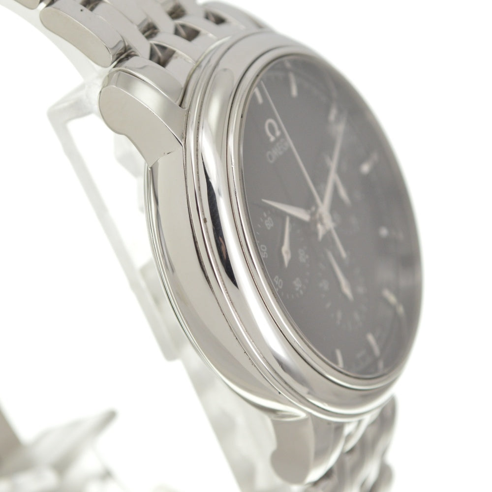 OMEGA De Ville Prestige 4540.51 Chronograph black Dial Hand Winding Men's
 Watch Q#141169