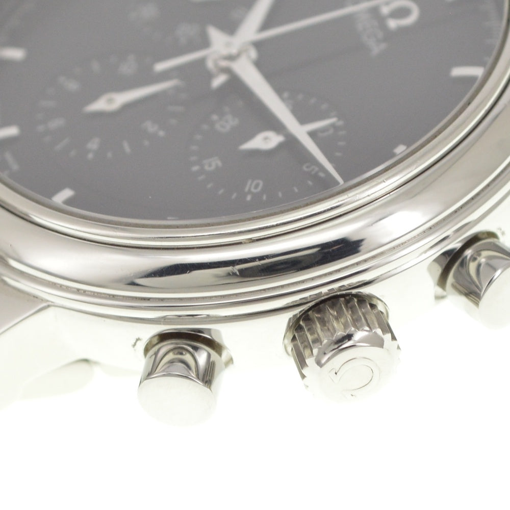 OMEGA De Ville Prestige 4540.51 Chronograph black Dial Hand Winding Men's
 Watch Q#141169